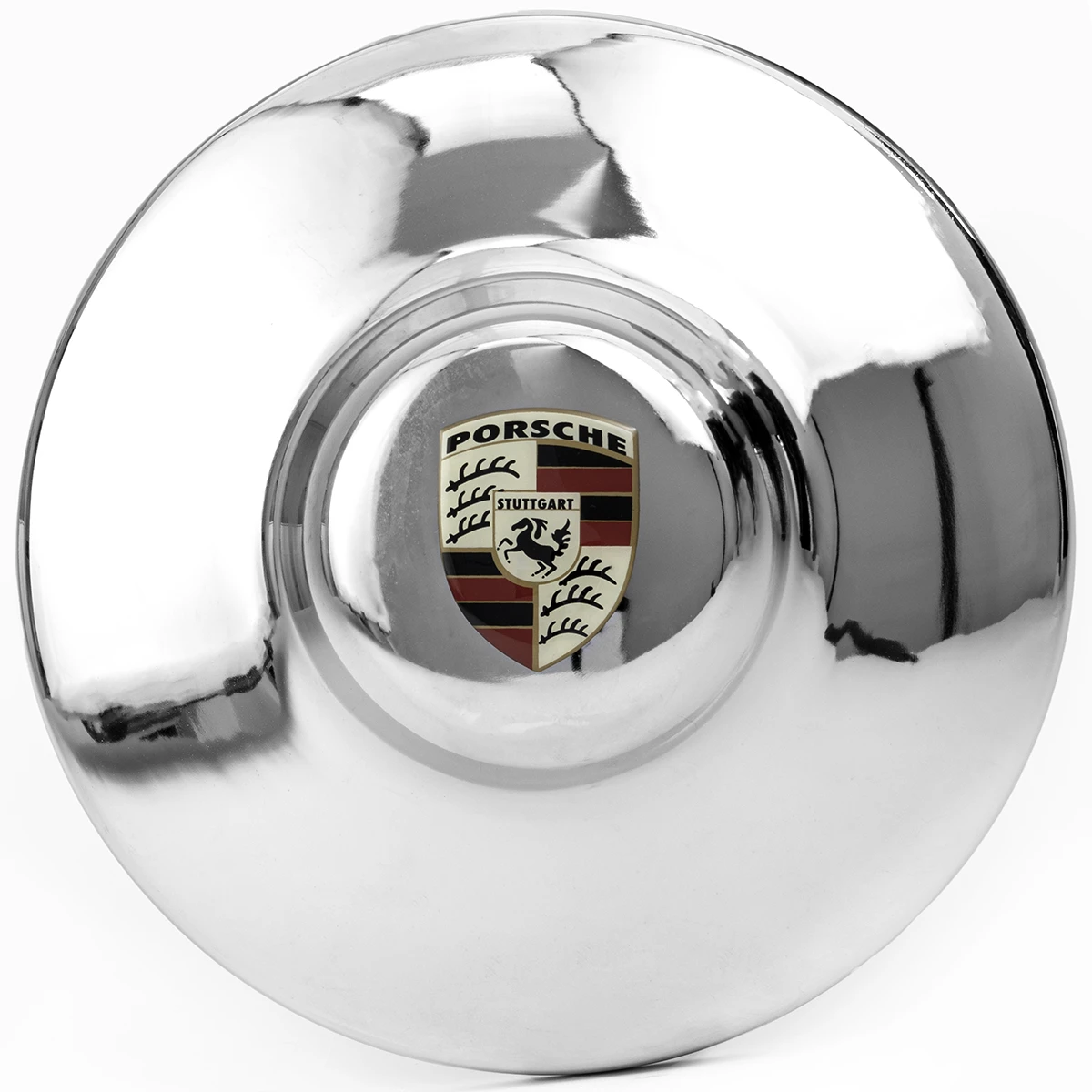 Tapón Cromado De Rin Con Saliente De Tipo Porsche Para VW Sedán 1600, Combi, Safari, Brasilia - Imagen 2