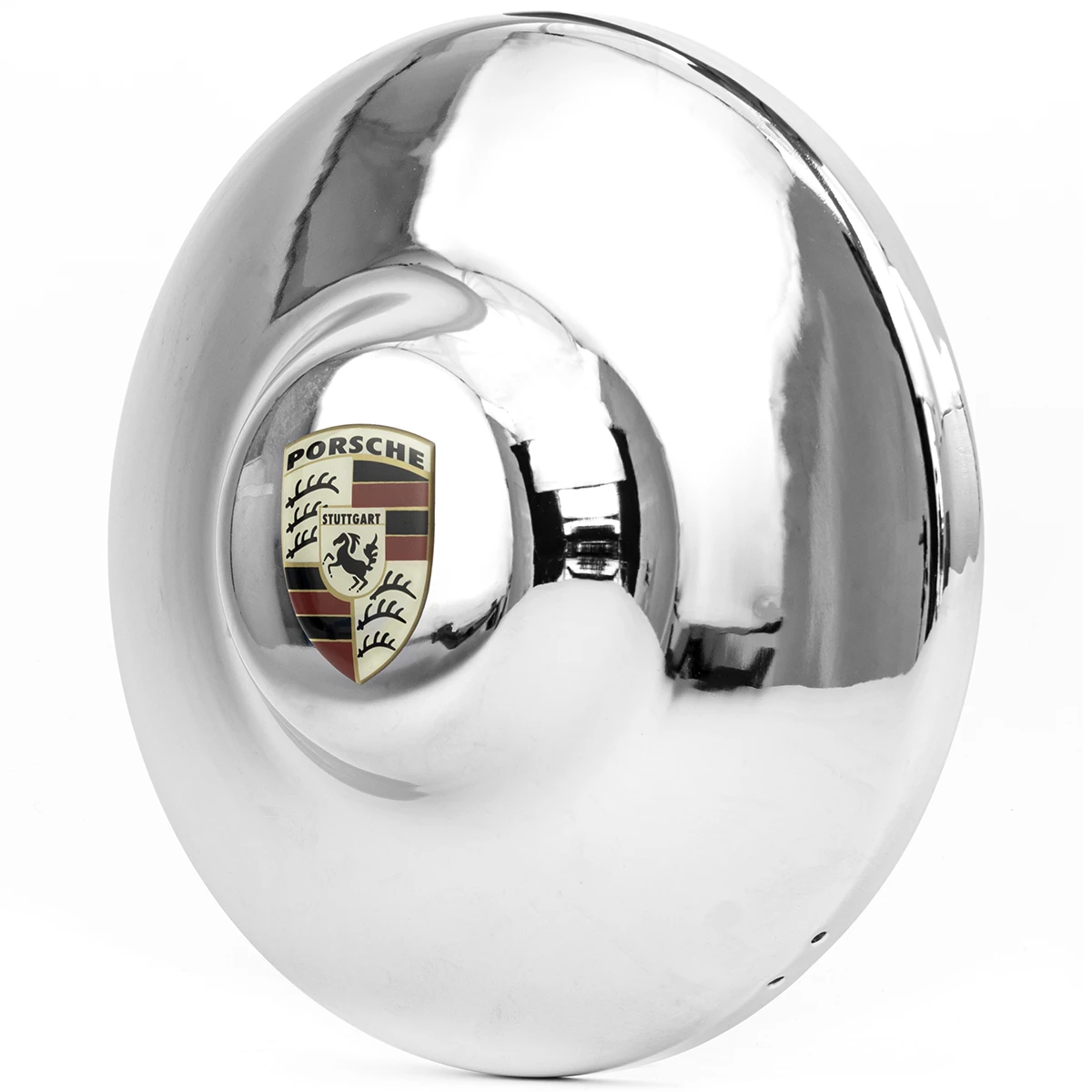 Tapón Cromado De Rin Con Saliente De Tipo Porsche Para VW Sedán 1600, Combi, Safari, Brasilia