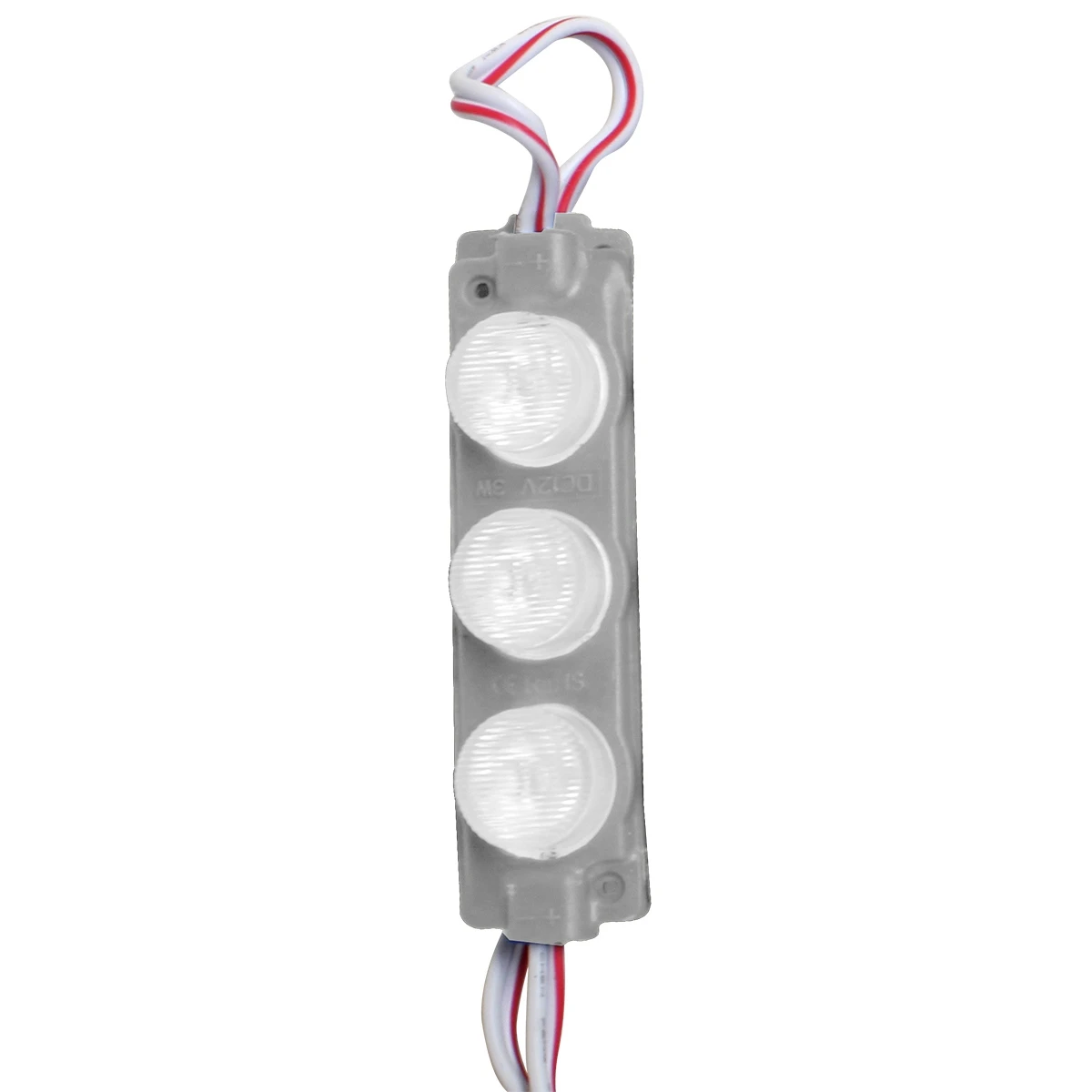 Tira Tipo Chip Tipo Sombrero Con 3 Leds Blancos Tunix - Imagen 2