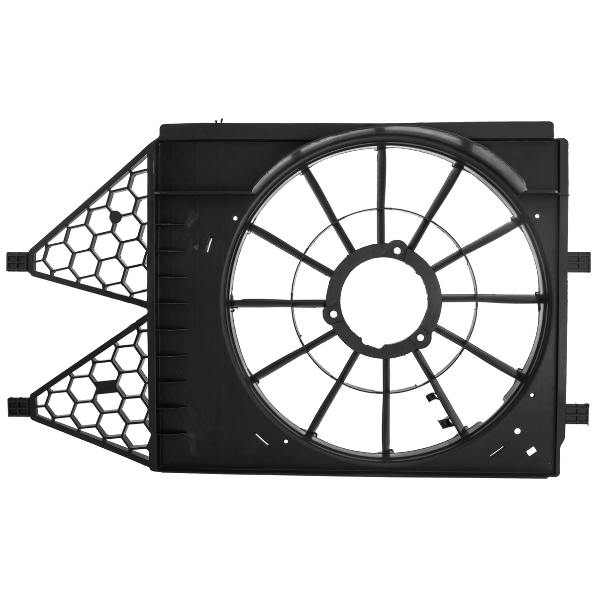 Tolva Y Soporte De Motoventilador Para Polo 9N3 Sin Aire Acondicionado - Imagen 2