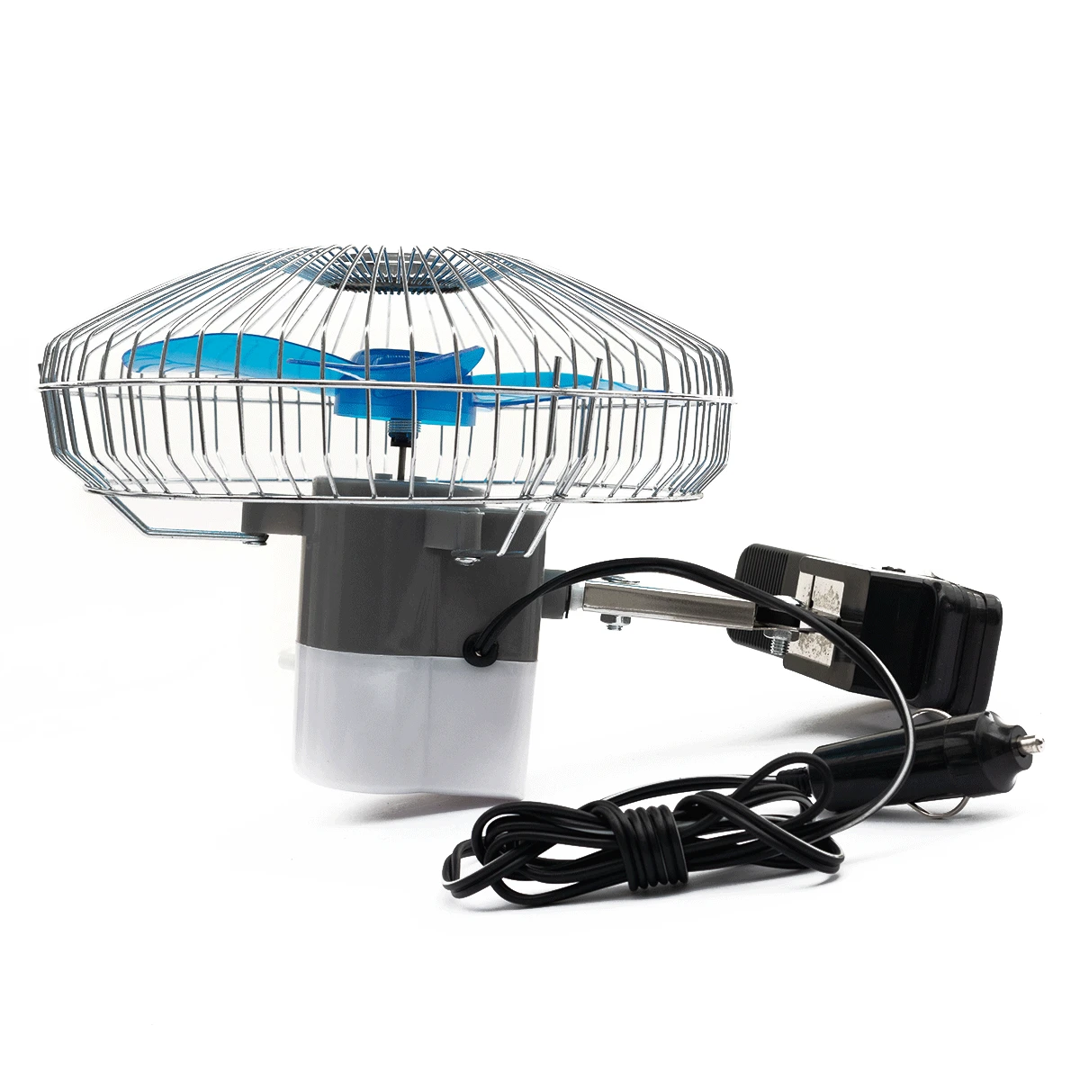 Ventilador Oscilatorio De Aspas Azules De 8 Pulgadas Y Pinza Para Fijar Tunix - Imagen 3